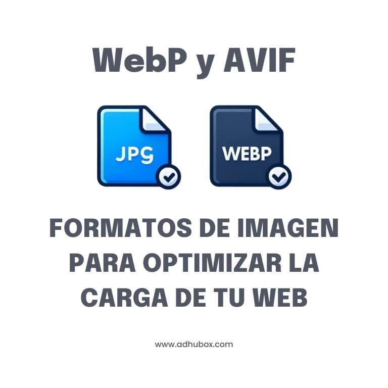 Nuevos formatos de imagen para mejorar la velocidad de tu web: WebP y AVIF